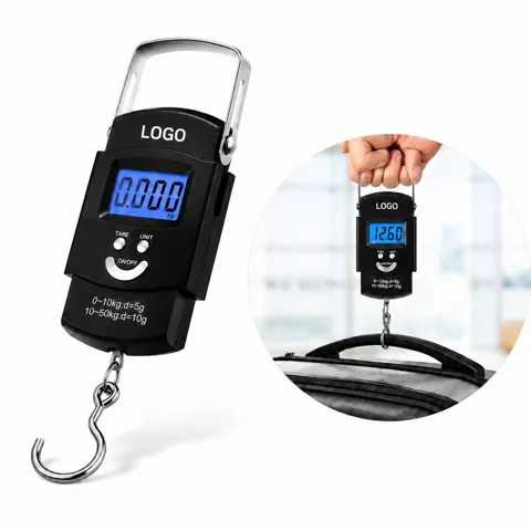 Digital Hanging Luggage Scale 50kg with LCD Display