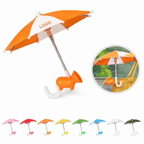 Adjustable Phone Sunshade Umbrella with Suction Cup Stand
