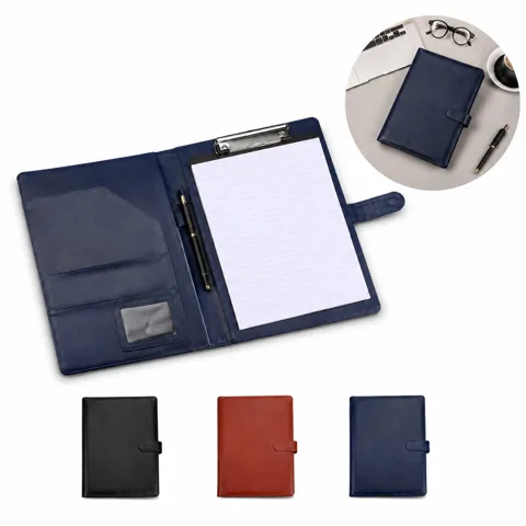 A4 Portfolio Clipboard Folder with Storage Pockets for Everyday Use 2