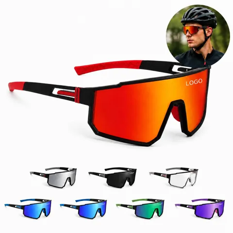 Outdoor Sports Cycling Sunglasses with Impact-Resistant UV