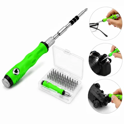 Precision Magnetic Screwdriver Set for Electronics Repair & 2