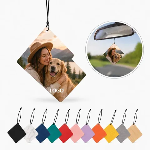 Custom Shape Eco-Friendly Car Air Fresheners Long-Lasting