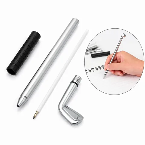 Golf Club Ballpoint Pen, Sports-Themed Writing Instrument 2