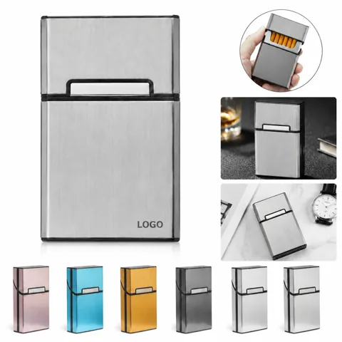 Magnetic Lid Cigarette Case, Durable Protective Storage for Everyday Use