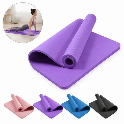 Non-Slip High-Density NBR Yoga Mat for Home & Studio 2