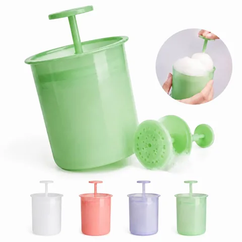 Foam Pump Face Wash Maker, Portable Manual Cleanser Foamer 2