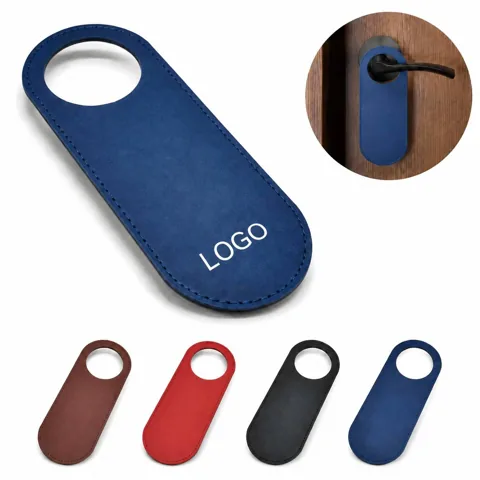 PU Double-Sided Privacy Door Hanger for Office Meeting Signs