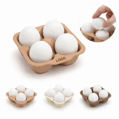Egg Shape Push Button Stress Reliever Toy for Anxiety
