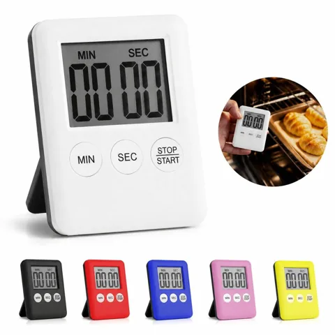 Magnetic Digital Countdown Timer with Alarm for Kitchen, 2