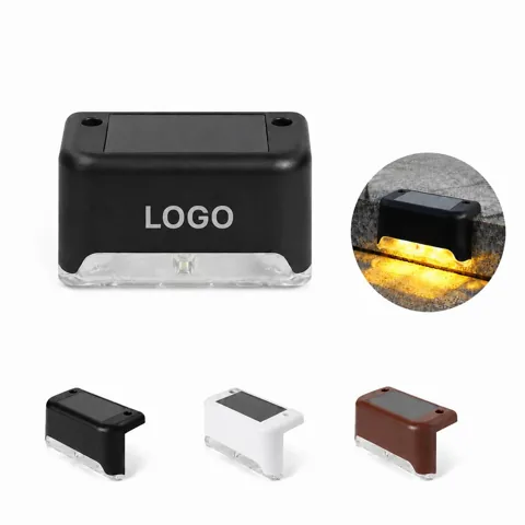 Solar Powered Deck Lights, Waterproof Outdoor Step Lighting