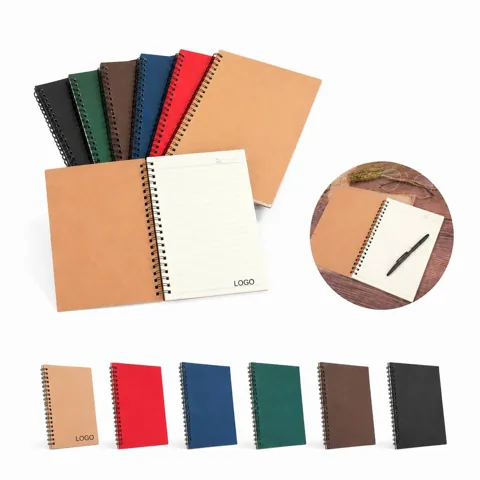 College-Ruled Spiral Notebook, 4-in-1 Lined Dot Grid Blank