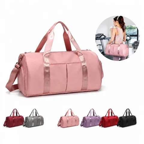 Waterproof Gym Bag with Shoe Compartment for Travel 2