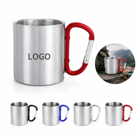 Double-Wall Vacuum Insulated Stainless Travel Mug with Added Functionality