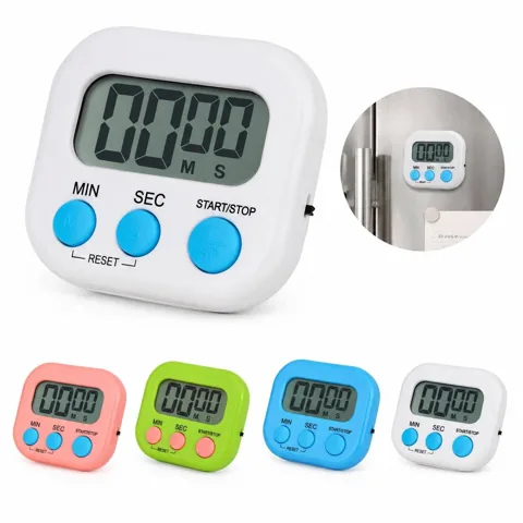 Magnetic Digital Timer with Alarm for Kitchen Cooking 2