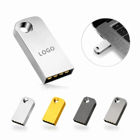 8GB Zinc Alloy USB Flash Drive for Car Audio Storage