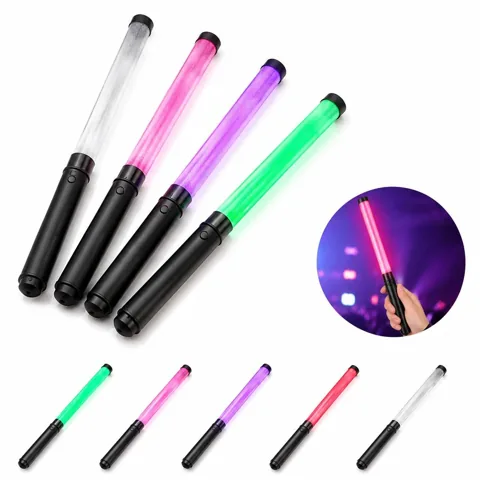 PATRIOTIC LED Foam Crowd Control Baton with Light 2