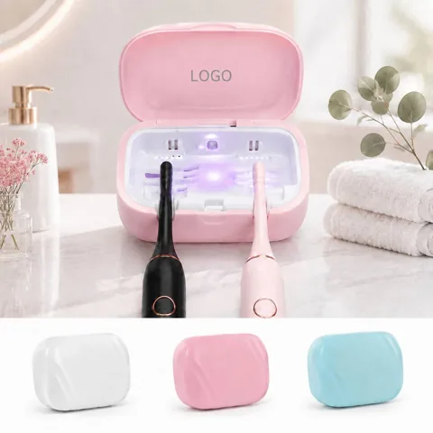 UV Toothbrush Sanitizer Holder with Auto UV-C Sterilization