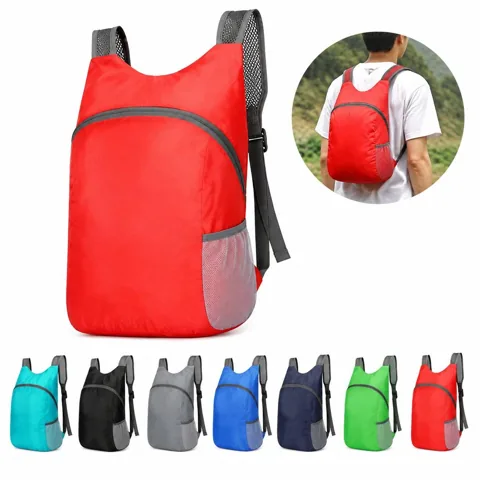 Foldable Water-Resistant Sports Bag, Compact Travel Storage 2
