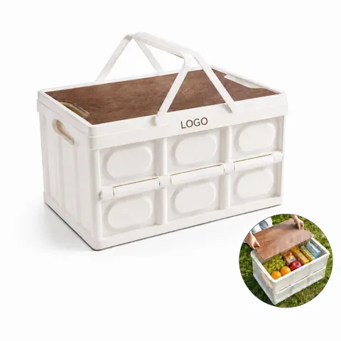 15L Foldable Storage Bin with Handle, Collapsible Organizer