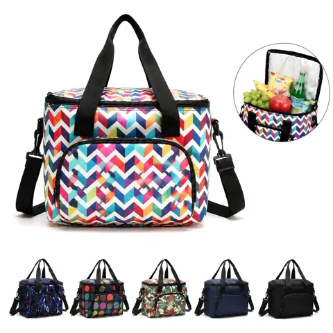 PEVA Insulated Cooler Bag for Picnic Camping Beach with Added Functionality 2