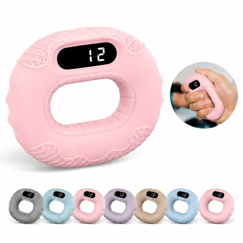Silicone Hand Grip Strength Trainer with Digital Counter 2