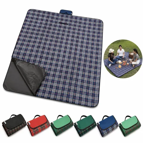 Waterproof Beach Picnic Blanket, Large Foldable Outdoor Mat 2