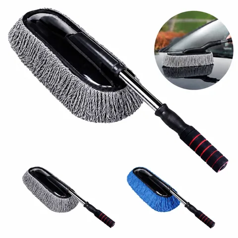 Extendable Nano Microfiber Car Duster for Auto Detailing 2