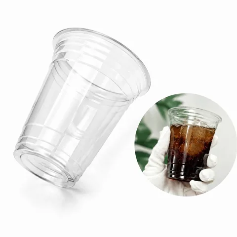 16 oz Clear Plastic Cups for Cold Drinks, Disposable Party 2