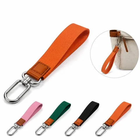Custom Printed Lanyard Keychain with Metal Ring and More 2