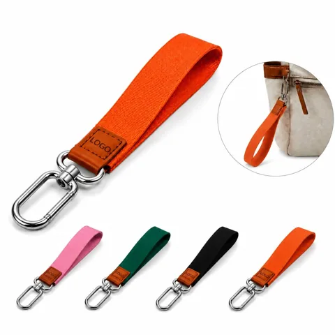 Custom Printed Lanyard Keychain with Metal Ring and More