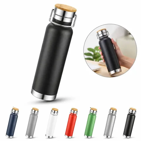 22 oz Vacuum Insulated Stainless Steel Bottle for Hot & 2