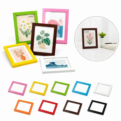 Colorful Durable PVC Picture Frame for Photos and Art
