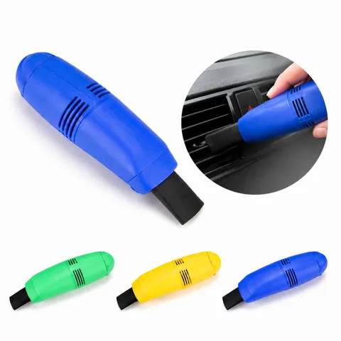 Mini USB Keyboard Vacuum Cleaner with Brush Attachment 2