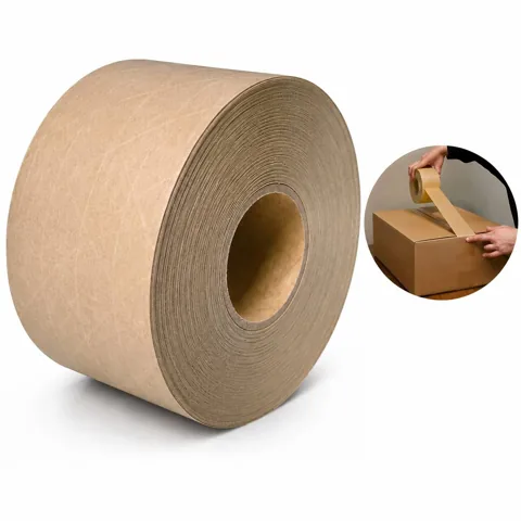 Fiberglass Reinforced Kraft Tape for Heavy-Duty Box Sealing 2