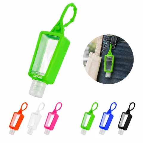 Travel Keychain Sanitizer Bottle Holder for On-the-Go