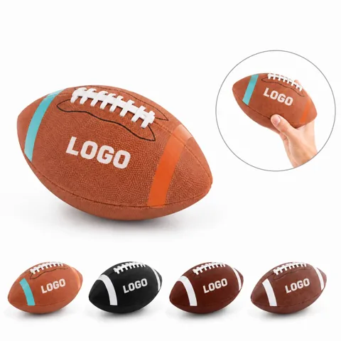 Custom 9" Inflatable Grip Footballs for Training & Casual