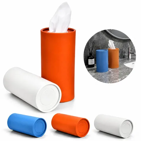 Car Cylinder Tissue Holder for Cup Holder, Compact Auto 2