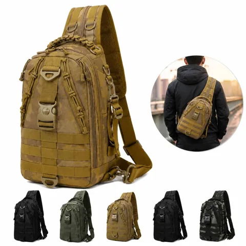 Waterproof Fishing Tackle Backpack with Padded Compartments 2