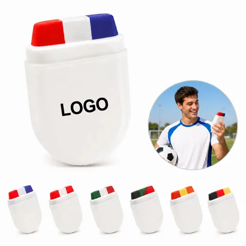 3-Color National Flag Face Paint Stick, Water-Based