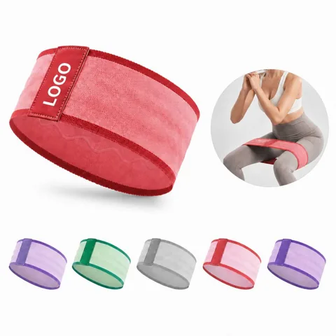 Anti-Slip Fabric Resistance Bands for Strength Training and More