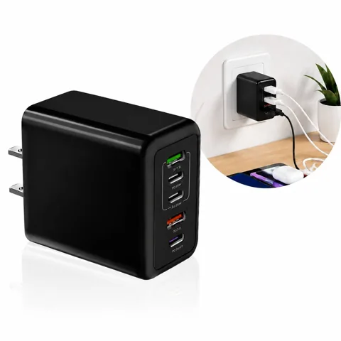 120W USB-C Wall Charger with 4-Port Fast Charging 2