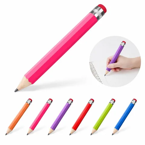 Giant Wooden Pencil Oversized Natural Wood Drawing Writing 2