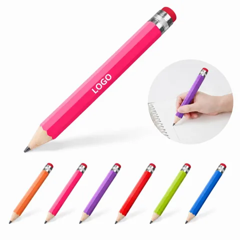 Giant Wooden Pencil Oversized Natural Wood Drawing Writing