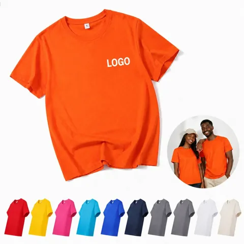 Classic Cotton Crewneck T-Shirt for Everyday Wear, Blank
