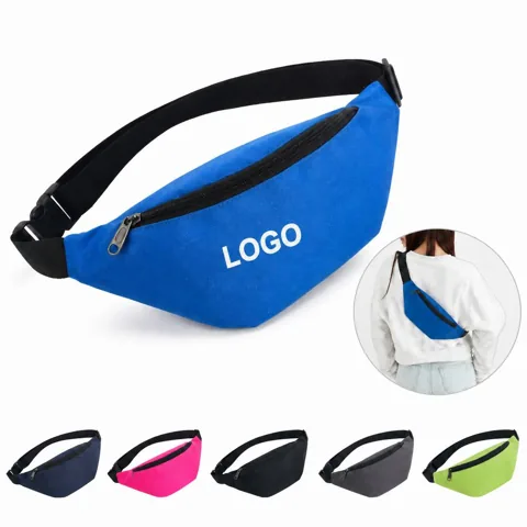 Waterproof Oxford Sports Fanny Pack with Adjustable Strap