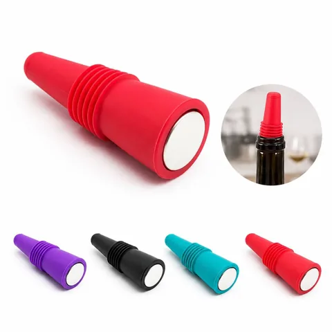 Reusable Silicone Wine Stoppers Airtight Seal for Freshness 2