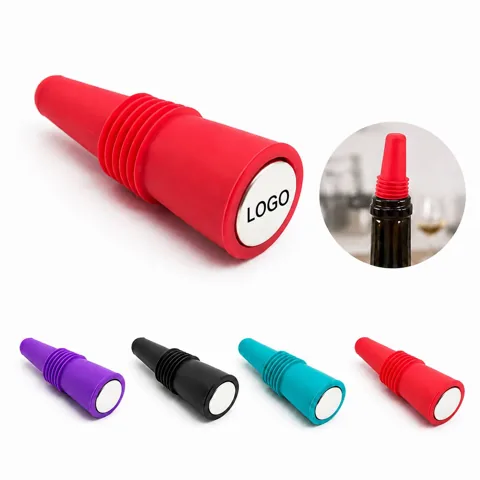 Reusable Silicone Wine Stoppers Airtight Seal for Freshness