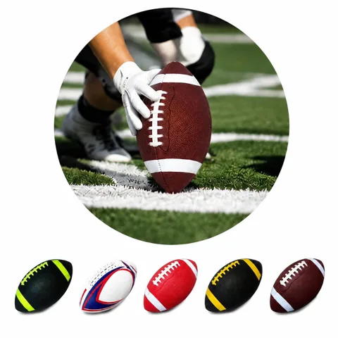 Durable PU American Football for Training and Recreation 2