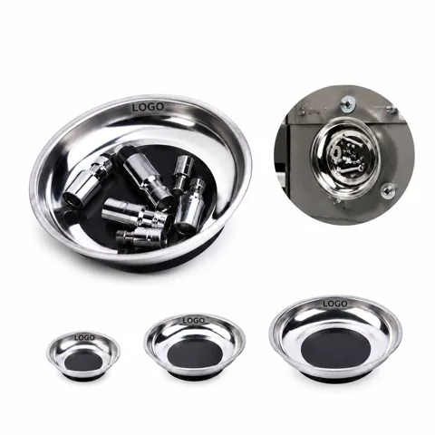 Stainless Steel Magnetic Parts Tray 6 Inch for Screws Nuts