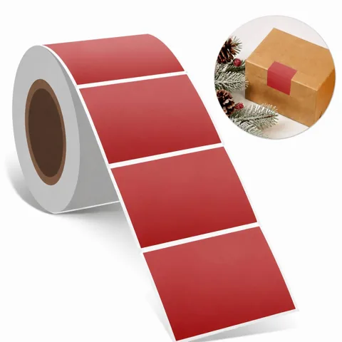3x3 Waterproof Custom Sticker Roll, Die Cut Square Labels 2